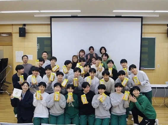 『”おから”からSDGsを考える』母校訪問 in 旭川藤星高校